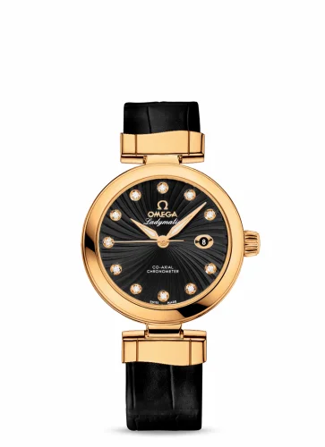 Omega LadyMatic Co-Axial 34 Yellow Gold / Black 425.63.34.20.51.002 (42563342051002)